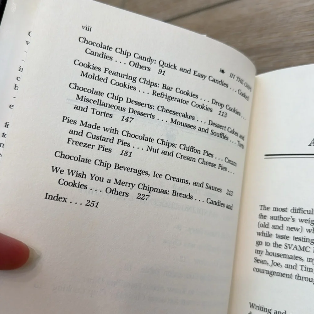 1st Ed/Prt In‎ the Chips Chocolate Cookbook